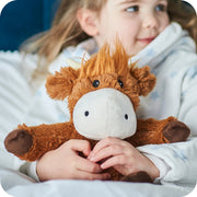 Warmies Highland Cow Microwavable Plush - Something Different Gift Shop