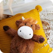 Warmies Highland Cow Microwavable Plush - Something Different Gift Shop
