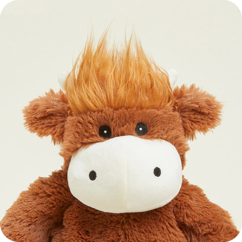 Warmies Highland Cow Microwavable Plush - Something Different Gift Shop