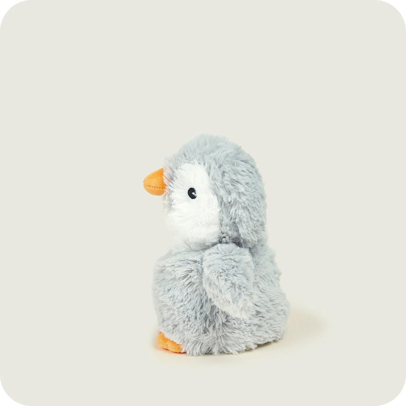 Warmies Junior Grey Penguin Microwavable Plush - Something Different Gift Shop