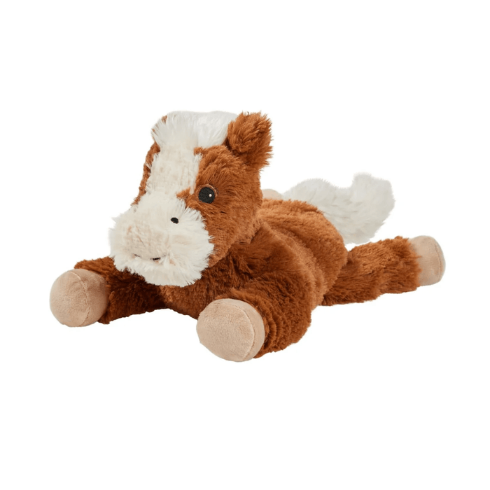 Warmies Laying Horse heatable plush toy lying down