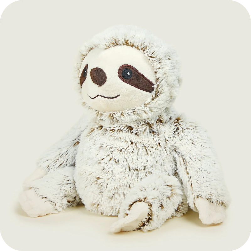Warmies Marshmallow Sloth Microwavable Plush - Something Different Gift Shop