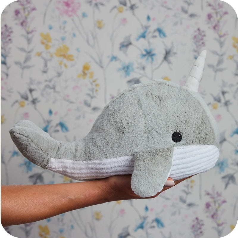 Warmies Narwhal Microwaveable Plush - Something Different Gift Shop