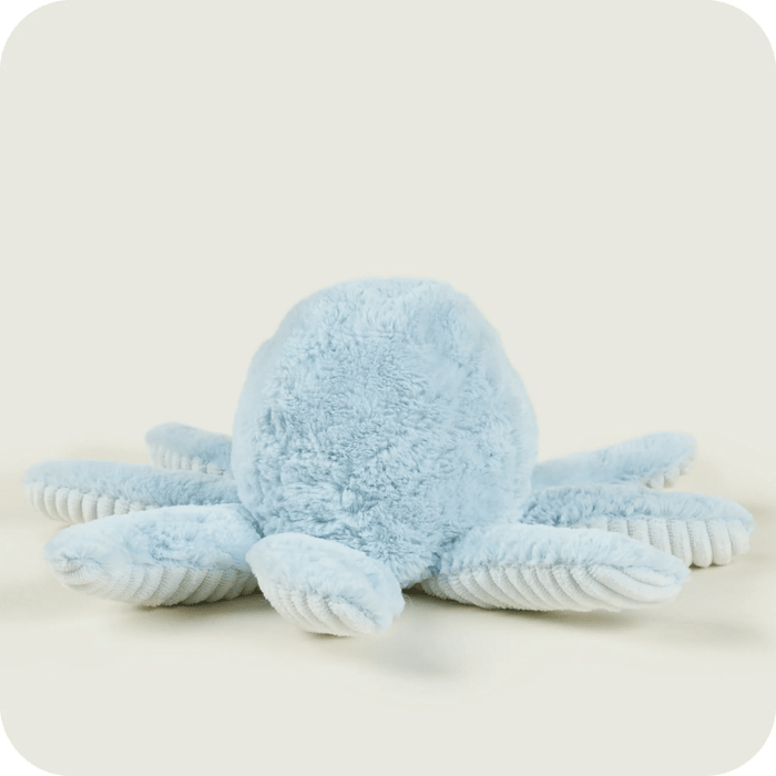 Back view of Warmies Octopus plush toy