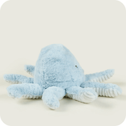 Front view of Warmies Octopus heatable soft toy