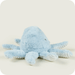 Front view of Warmies Octopus heatable soft toy