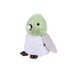 Front side view of Warmies Pigeon plush toy