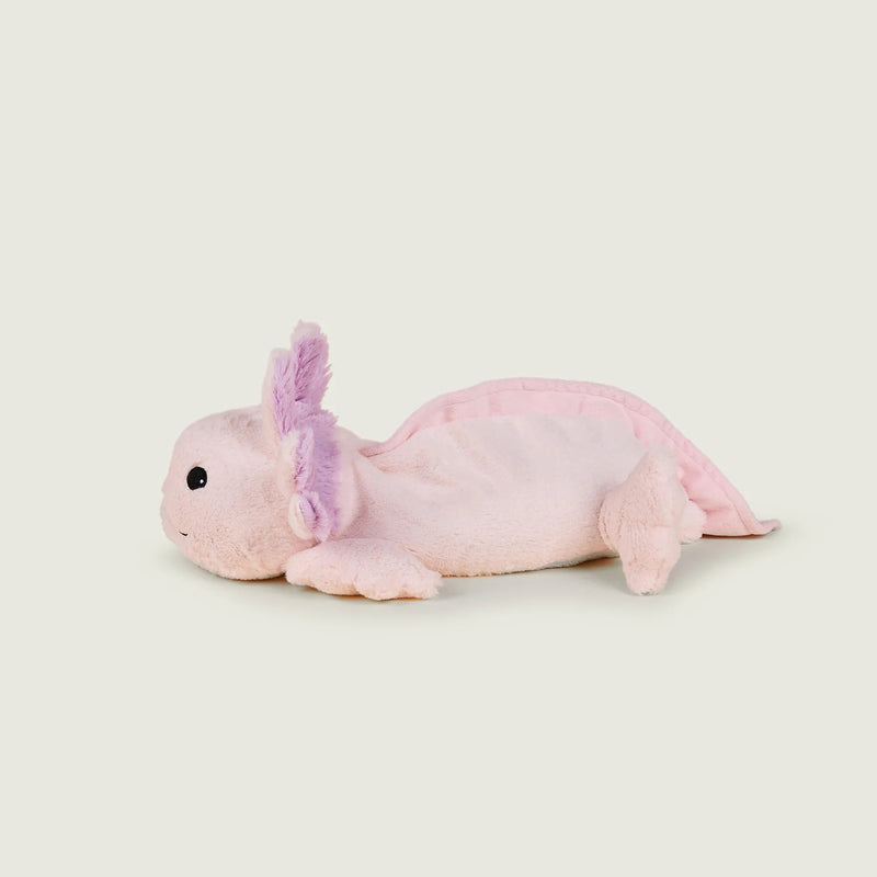 Warmies® Pink Axolotl Heatable Plush - Something Different Gift Shop