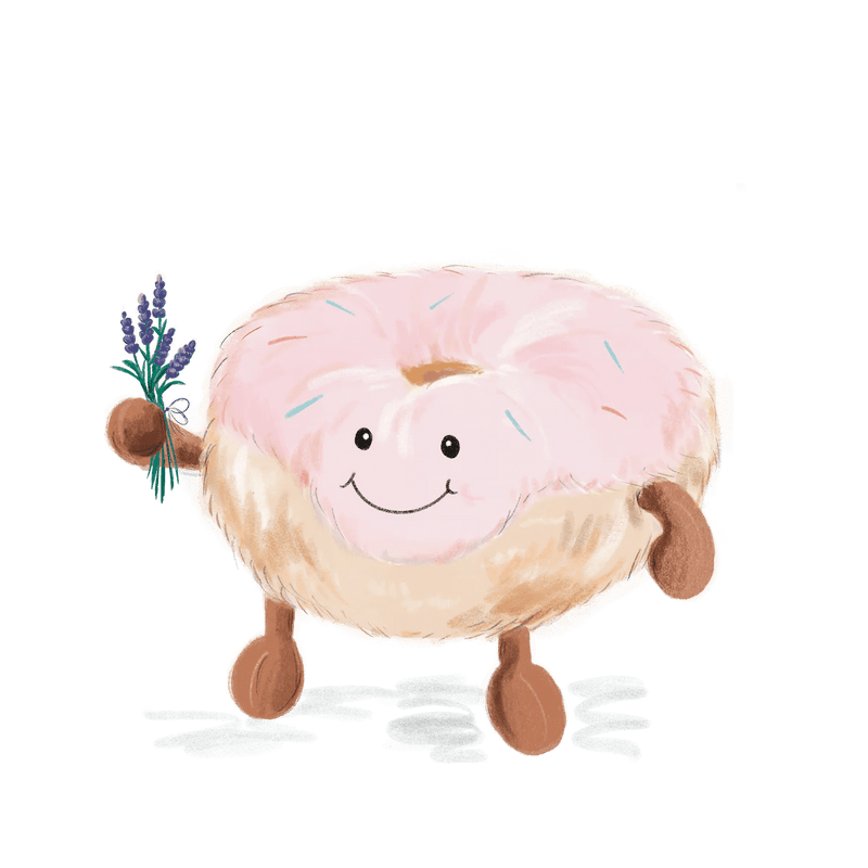 Warmies Pink Donut Heatable Plush - Something Different Gift Shop