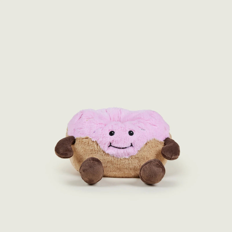 Warmies Pink Donut Heatable Plush - Something Different Gift Shop