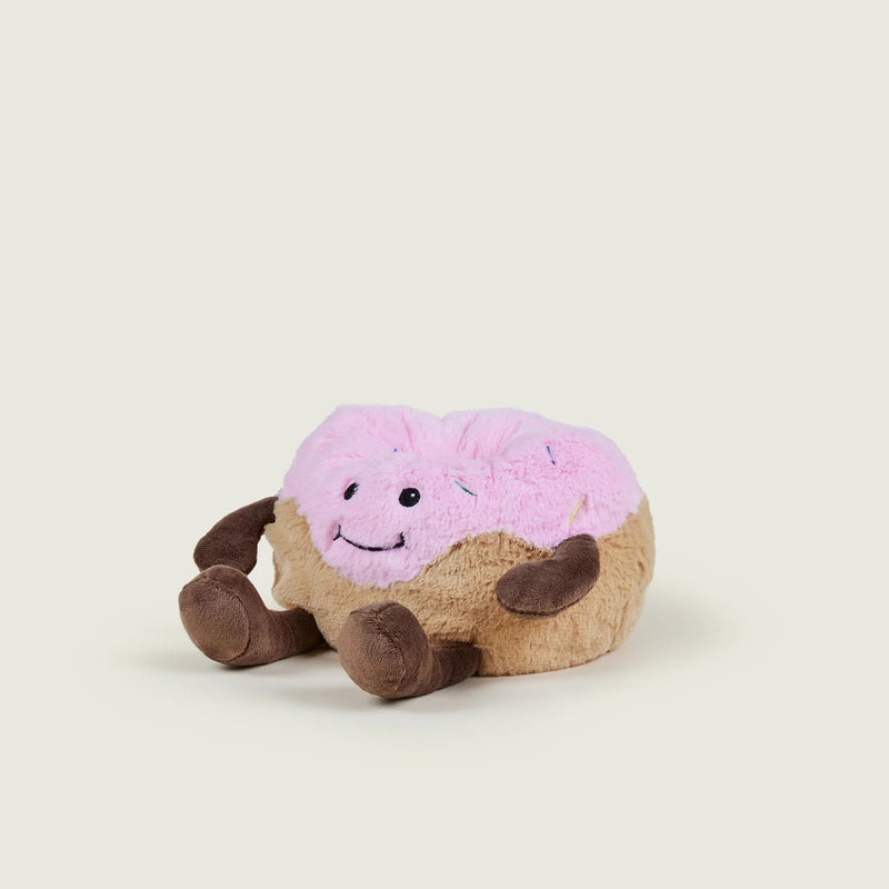 Warmies Pink Donut Heatable Plush - Something Different Gift Shop