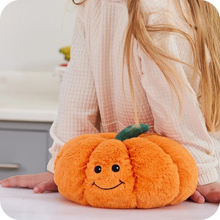 Warmies Pumpkin Heatable Plush Toy - Something Different Gift Shop