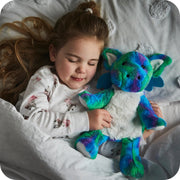 Warmies Rainbow Dragon Microwavable Plush - Something Different Gift Shop