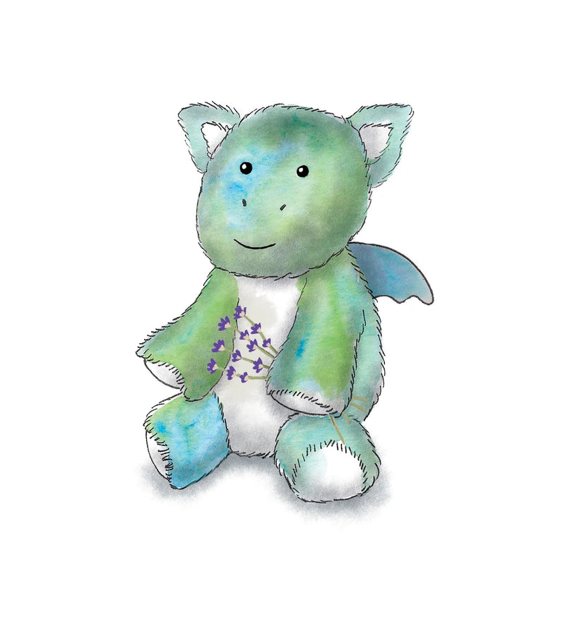 Warmies Rainbow Dragon Microwavable Plush - Something Different Gift Shop