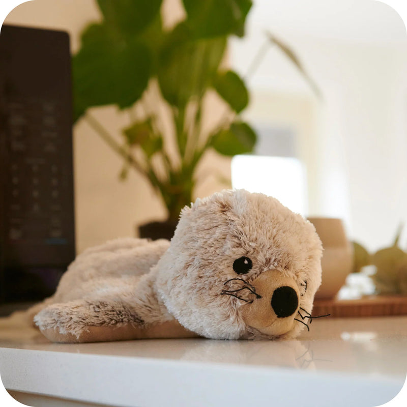 Warmies Seal Heatable Plush - Something Different Gift Shop