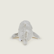 Back view of Warmies Shark heatable plush toy