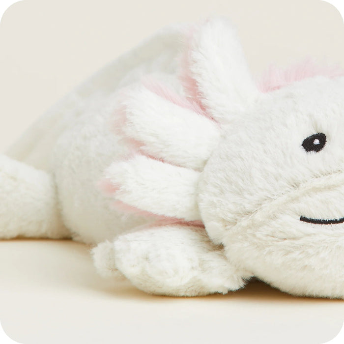 Warmies White Axolotl Microwavable Plush - Something Different Gift Shop