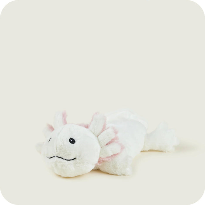 Warmies White Axolotl Microwavable Plush - Something Different Gift Shop