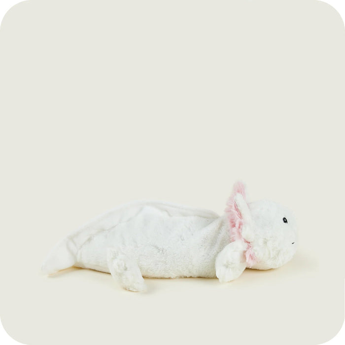 Warmies White Axolotl Microwavable Plush - Something Different Gift Shop