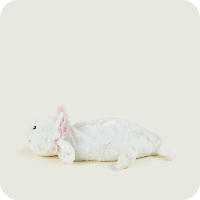 Warmies White Axolotl Microwavable Plush - Something Different Gift Shop