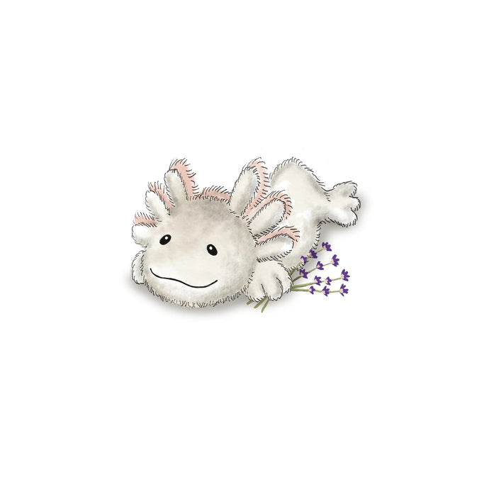 Warmies White Axolotl Microwavable Plush - Something Different Gift Shop