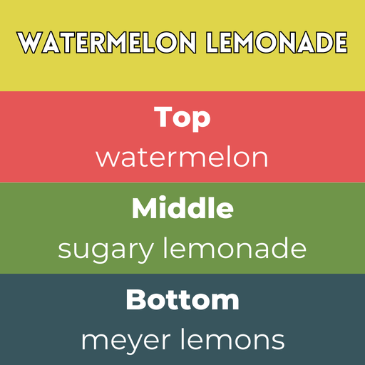 Watermelon Lemonade Segment Wax Melt - Something Different Gift Shop