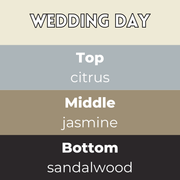 Wedding Day Segment Wax Melt - Something Different Gift Shop