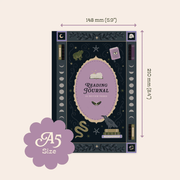 Whimsy Witch Reading Journal A5 size 148 x 210 mm