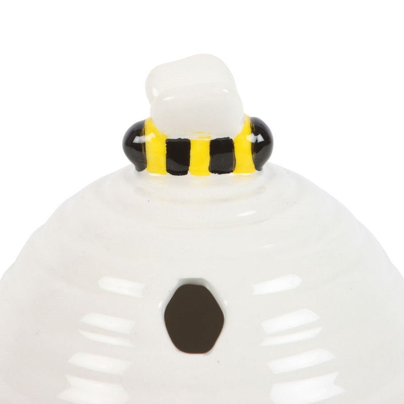 White Beehive Incense Cone Burner - Something Different Gift Shop