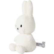 White Corduroy Miffy Plush by Bon Ton Toys - Something Different Gift Shop