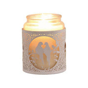 White Lovebirds Wax Melt Burner – Romantic Cutout Design - Something Different Gift Shop