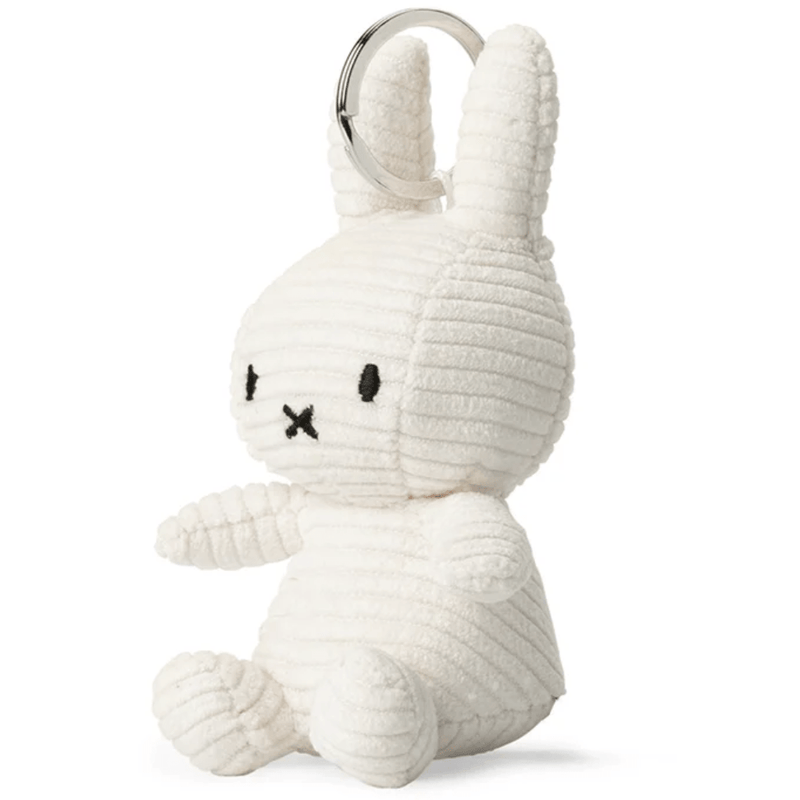 White Miffy Corduroy Keyring – Bon Ton Toys - Something Different Gift Shop