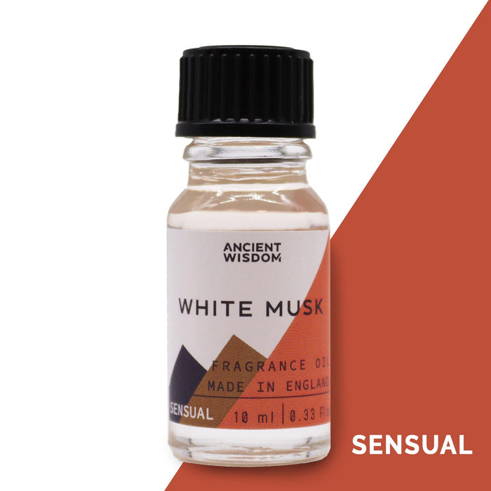 White Musk Fragrance Oil – 10ml - Something Different Gift Shop