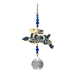 Wild Things Crystal Dreams Running Hare suncatcher with deep blue hare charm and clear crystal drop