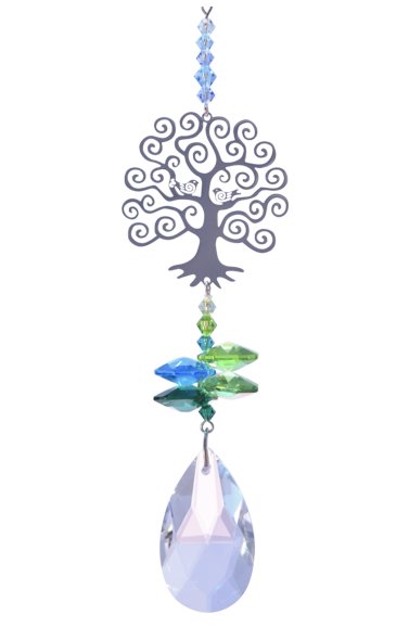 Wild Things Crystal Fantasy Small - Tree Of Life Green - Something Different Gift Shop