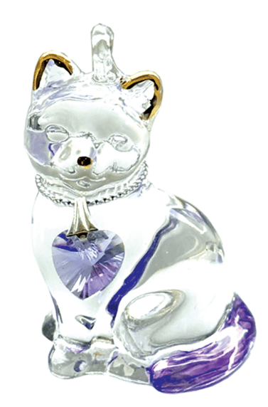 Wild Things Pretty Little Kitties - Amethyst - Something Different Gift Shop