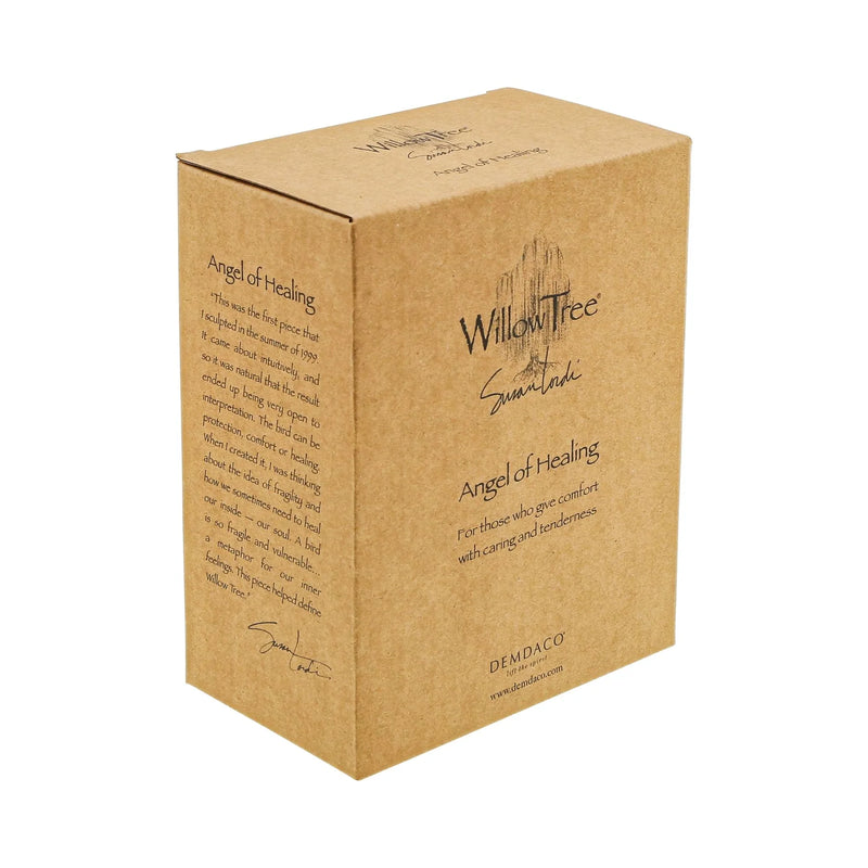 Willow Tree Angel of Healing Figurine kraft box with sentiment