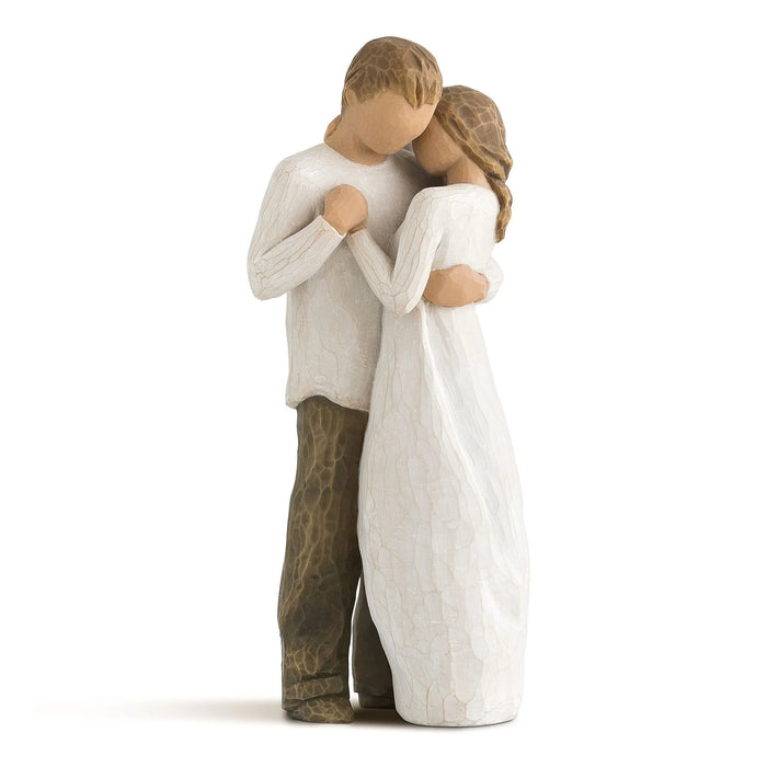 Willow Tree Promise Figurine of couple in close embrace