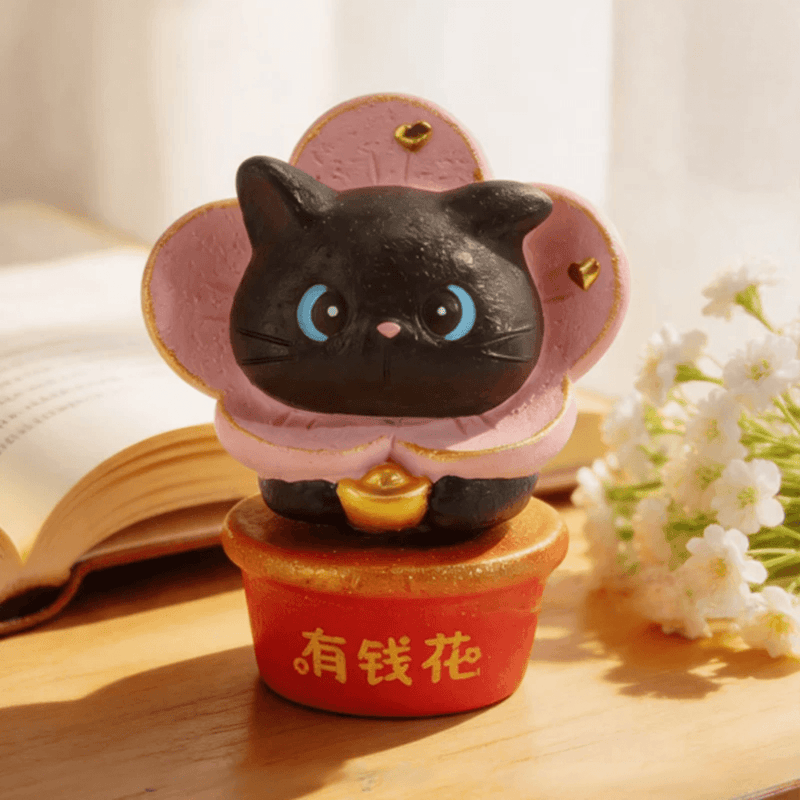 Secret Fortune Wealth Kitty figure from the ThingsWoo Wonderful Adventure series