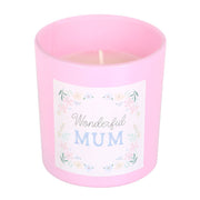 Wonderful Mum Cherry Blossom Candle - Something Different Gift Shop