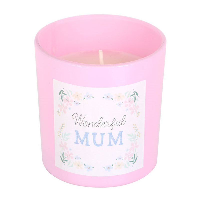Wonderful Mum Cherry Blossom Candle - Something Different Gift Shop
