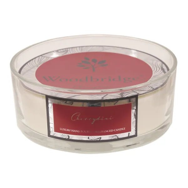 Woodbridge Cherrytini Candle Bowl – Cherry, Pineapple & Musk – 5 Wick - Something Different Gift Shop