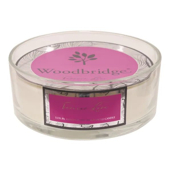 Woodbridge Forever Love Candle Bowl – Rose, Violet & Musk – 5 Wick - Something Different Gift Shop