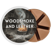 Woodsmoke & Leather Segment Wax Melt - Something Different Gift Shop