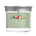 Yankee Candle Enchanted Orchard Signature tumbler scented candle with silver lid, green label, packshot on white