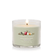 Yankee Candle Enchanted Orchard Signature tumbler scented candle lit, soft green wax, product image on white