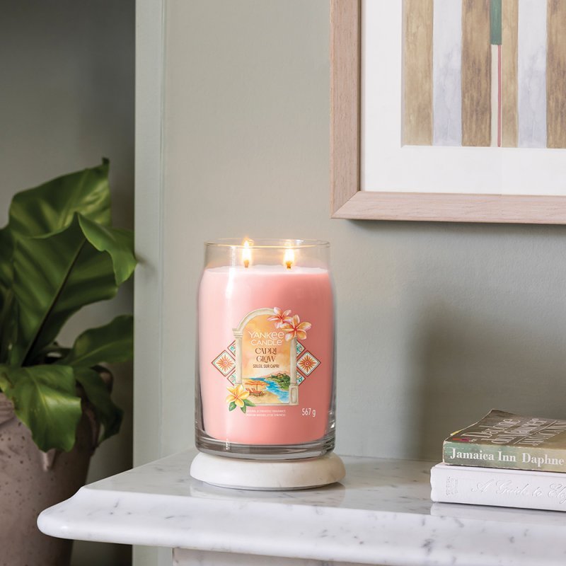 Yankee Candle Signature Large Jar Candle - Capri Glow - Something Different Gift Shop