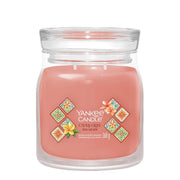 Yankee Candle Signature Medium Jar Candle - Capri Glow - Something Different Gift Shop