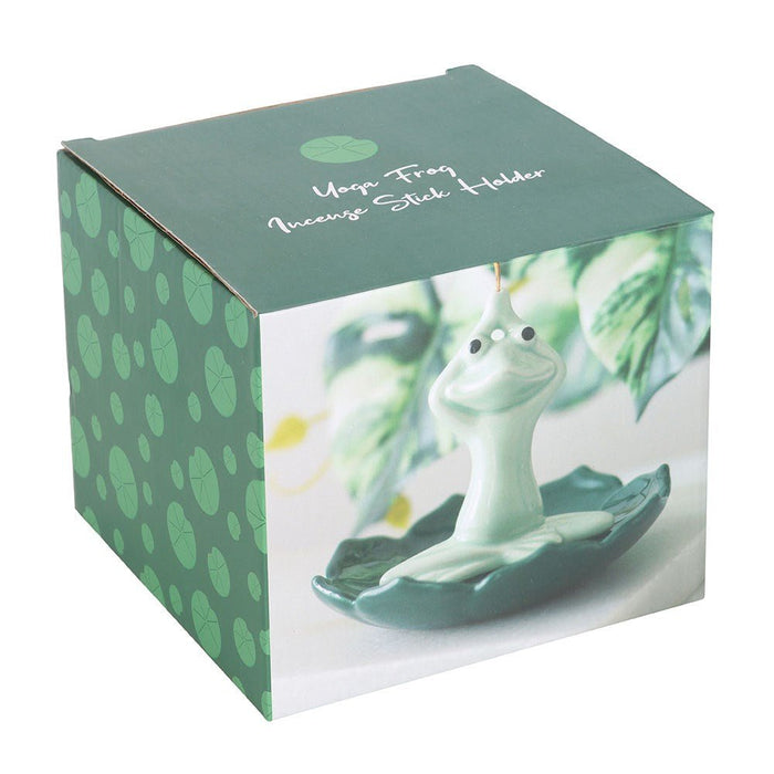 Yoga Frog Incense Stick Holder - Something Different Gift Shop