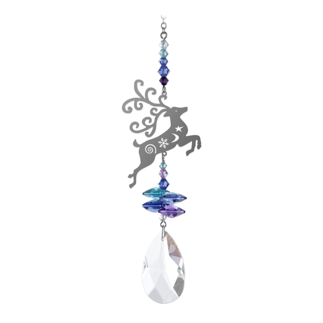 Wild Things Crystal Fantasy Small - Reindeer Moonlight